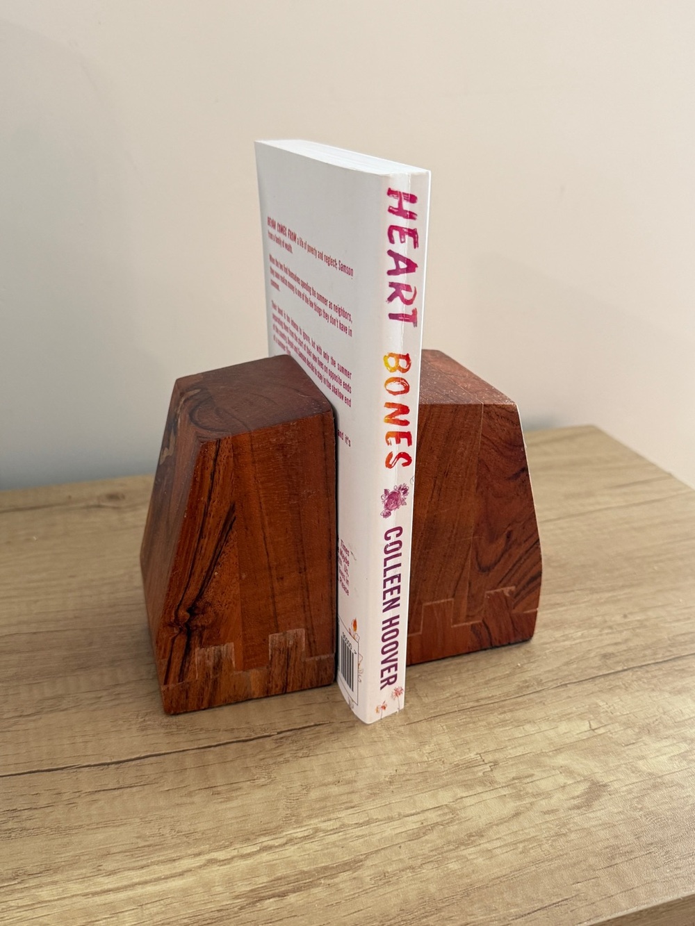 Hearth & Hand Solid Acacia Wood Bookends - Picture 4 of 7